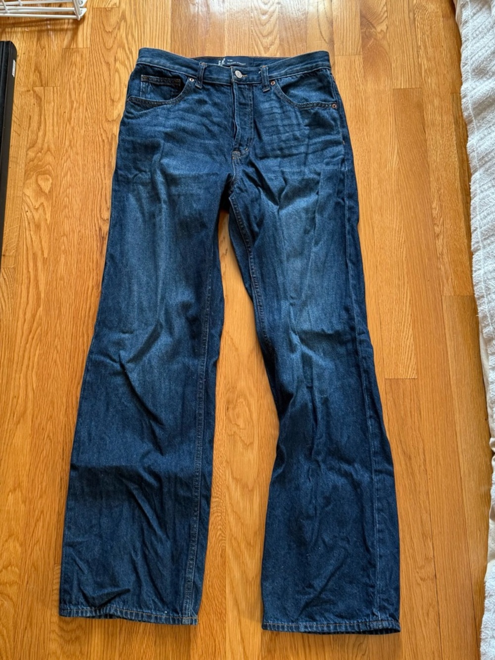 GAP Indigo Denim Jeans with Cream Pocket Lining